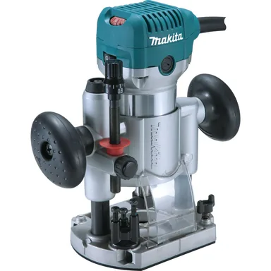 Makita RT0701CX7, standalone tool: Makita RT0701CX7 Corded 1-1/4 HP* Compact Router Kit