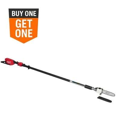 Milwaukee 3013-20, bare tool: M18 FUEL 10 in. 18V Lithium-Ion Brushless Electric Cordless Telescoping Pole Saw, 13 ft. Length (Tool-Only)