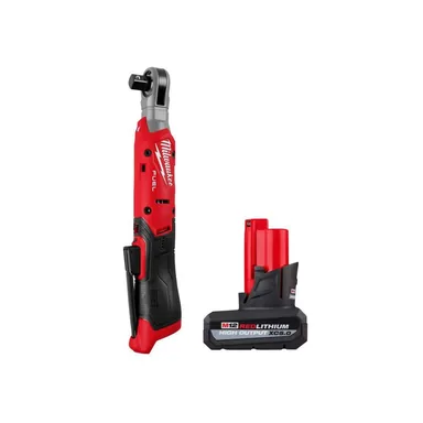 Milwaukee 3054-20-48-11-2450, bundle: M12 FUEL 12V Lithium-Ion 1/2 in. Compact Cordless Ratchet, & 5. 0Ah Battery