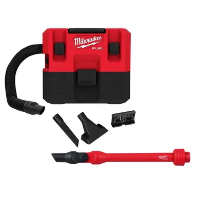 Milwaukee 0960-20-49-90-2031, bundle: M12 FUEL 12-Volt Lithium-Ion Cordless 1.6 Gal. Wet/Dry Vacuum w/AIR-TIP 1-1/4 in. - 2-1/2 in. Pivoting Extension Wand