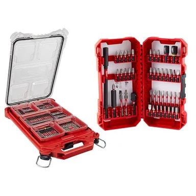 Milwaukee 48-32-4082-48-32-4023, bundle: SHOCKWAVE Impact Duty Alloy Steel Screw Driver Bit Set with PACKOUT Case (145-Piece)