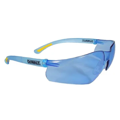 DeWalt DPG52-BC, unpowered: Safety Glasses, Contractor Pro with Light Blue Lens