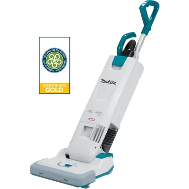 Makita GCV09Z, bare tool: Makita GCV09Z 40V max XGT Brushless Cordless 1.3 Gallon HEPA Filter 15" Upright Vacuum, Tool Only