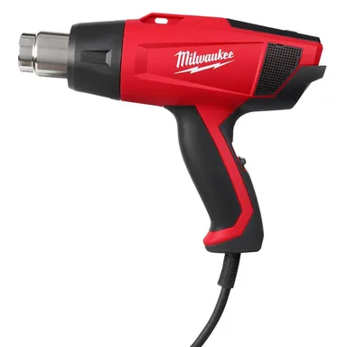 Milwaukee 8988-20, bare tool: Variable Temperature Heat Gun with LED Digital Display (photograph from the Home Depot listing)