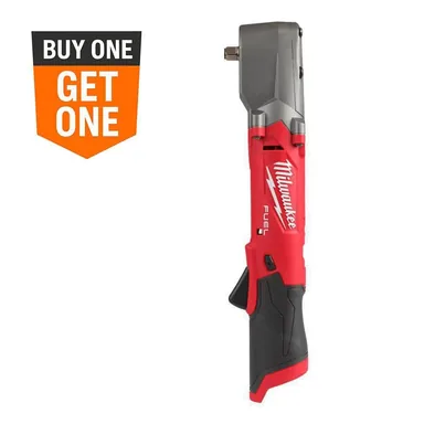 Milwaukee 2564-20, bare tool: M12 FUEL 12V Lithium-Ion Brushless Cordless 3/8 in. Right Angle Impact Wrench (Tool-Only)