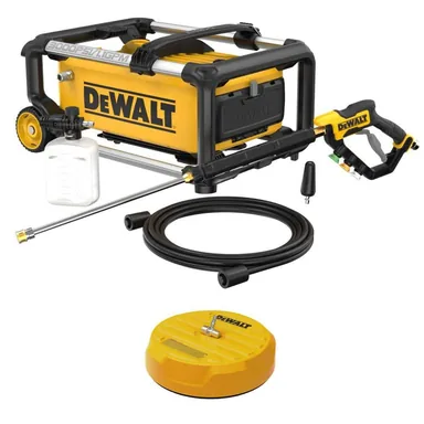 DeWalt DWPW3000WPWSC15, bundle: 3000 PSI 1.1 GPM 15 Amp Cold Water Electric Pressure Washer with Internal Equipment Storage w/15 in. Surface Cleaner