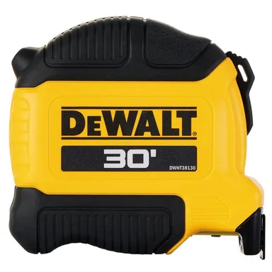 DeWalt DWHT38130S, accessory: 30 ft. x 1-1/8 in. Tape Measure with Finger Brake (photograph from the Home Depot listing)