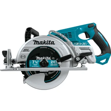 Makita XSR01Z, bare tool: Makita XSR01Z 36V (18V X2) LXT Brushless Rear Handle 7-1/4" Circular Saw, Tool Only