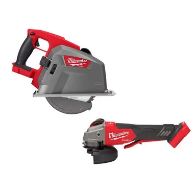 Milwaukee 2982-20-2888-20, bundle: M18 FUEL 18V 8 in. Lith-Ion Brushless Cordless Metal Cutting Circular Saw w/ Variable Speed & Paddle Switch