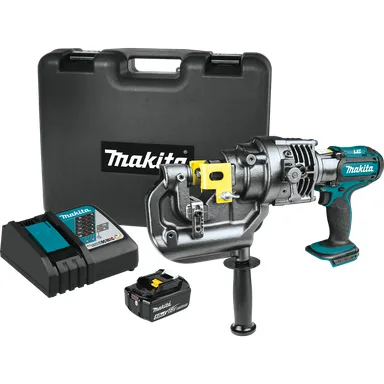 Makita XPP01T1K, kit: Makita XPP01T1K 18V LXT Lithium-Ion Cordless 5/16" Metal Hole Puncher Kit (5.0Ah)
