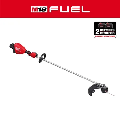 Milwaukee 3006-20, bare tool: M18 FUEL 18V Brushless Cordless 17 in. Dual Battery Straight Shaft String Trimmer (Tool-Only)