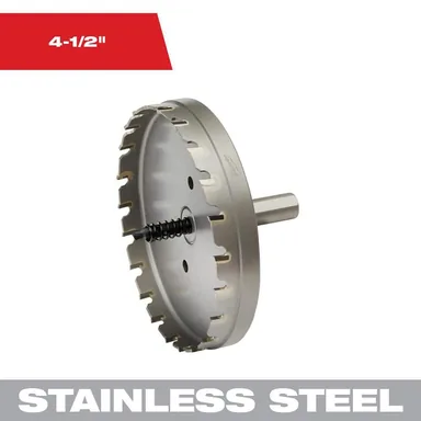 Milwaukee 49-57-8649, accessory: 4-1/2 in. Carbide Hole Cutter (1-Pack)