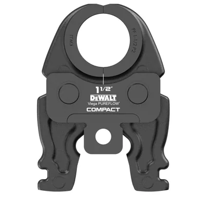 DeWalt DCE216112, accessory: Compact 1-1/2 in. Pureflow Press Jaw for DCE210 Compact Press Tool (photograph from the Home Depot listing)