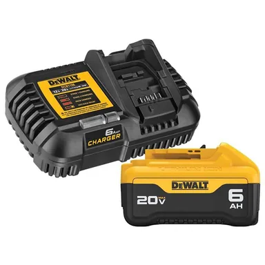 DeWalt DCB206C, accessory: 20V MAX Lithium-Ion 6.0 Ah Battery and Charger