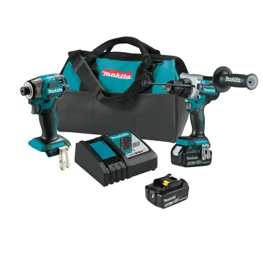 Makita XT297T, bundle: Makita XT297T 18V LXT Lithium-Ion Brushless Cordless 2-Pc. Combo Kit (5.0Ah)