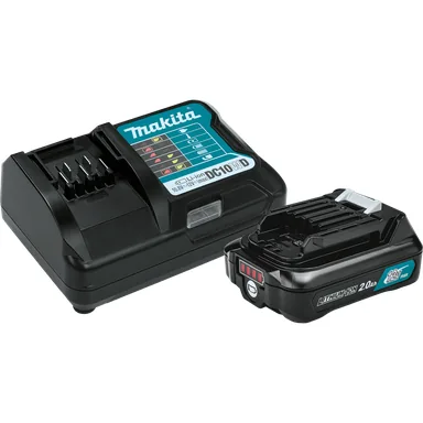 Makita BL1021BDC1, accessory: Makita BL1021BDC1 12V max CXT Lithium-Ion Battery and Charger Starter Pack (2.0Ah)
