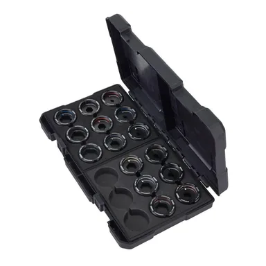 DeWalt DCE3100CK, accessory: #8 - 600 MCM Copper Crimping Die Set for DCE310 (15-Piece) with Case (photograph from the Home Depot listing)