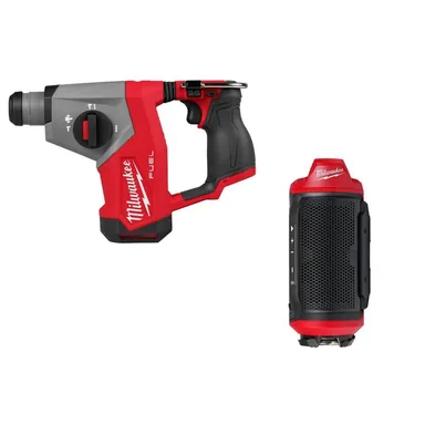 Milwaukee 2508-20-2955-20, bundle: M12 FUEL 12V Lithium-Ion Brushless Cordless 5/8 in. SDS-Plus Rotary Hammer Drill, & Speaker
