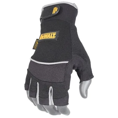 DeWalt DPG230L, unpowered: Fingerless Synthetic Palm Performance Work Glove
