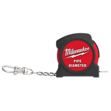 Milwaukee 48-22-1006, unpowered: 6.5 ft. Pipe Diameter Tape Measure (photograph from the Home Depot listing)