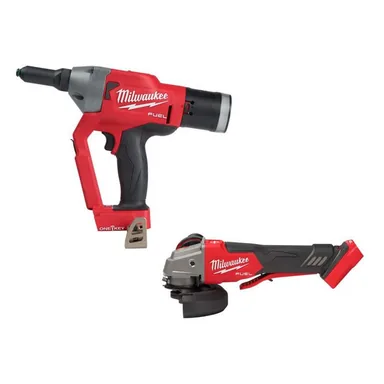 Milwaukee 2660-20-2888-20, bundle: M18 FUEL ONE-KEY 18-Volt Lith-Ion Cordless Rivet Tool w/ Variable Speed & Paddle Switch