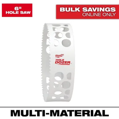 Milwaukee 49-56-9656, accessory: 6 in. Hole Dozer Bi-Metal Hole Saw