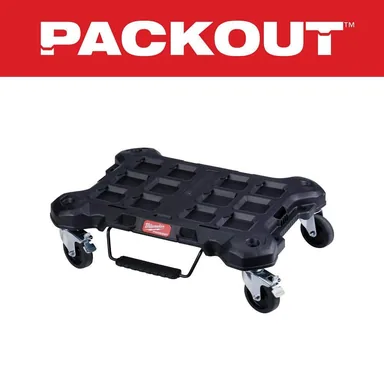 Milwaukee 48-22-8410, accessory: PACKOUT Dolly 24 in. x 18 in. Black Multi-Purpose Utility Tool Cart