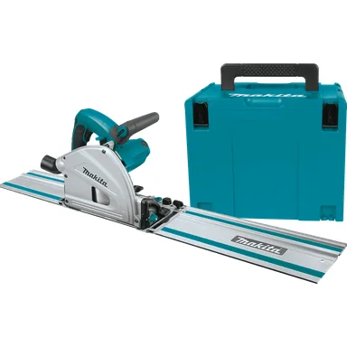 Makita SP6000J1, standalone tool: Makita SP6000J1 Corded 6-1/2" Plunge Circular Saw Kit, with Stackable Tool case and 55" Guide Rail