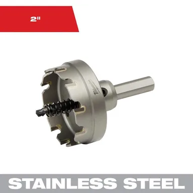 Milwaukee 49-57-8631, accessory: 2 in. Carbide Hole Cutter (1-Pack) (photograph from the Home Depot listing)