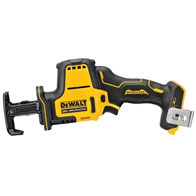 DeWalt DCS369B, bare tool: ATOMIC 20V MAX Cordless Brushless Compact Reciprocating Saw (Tool Only) (photograph from the Home Depot listing)