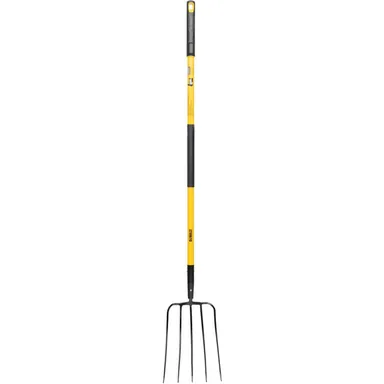 DeWalt DXLHA2615, unpowered: 52 in. Fiberglass Handle 5-Tine Garden Fork