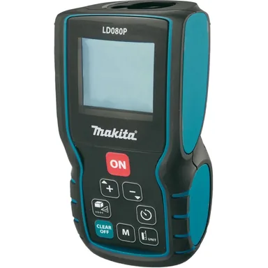 Makita LD080P, kit: Makita LD080P Laser Distance Measure, 262'