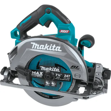 Makita GSH02Z, bare tool: Makita GSH02Z 40V max XGT Brushless Cordless 7-1/4" Circular Saw with Guide Rail Compatible Base, AWS Capable, Tool Only