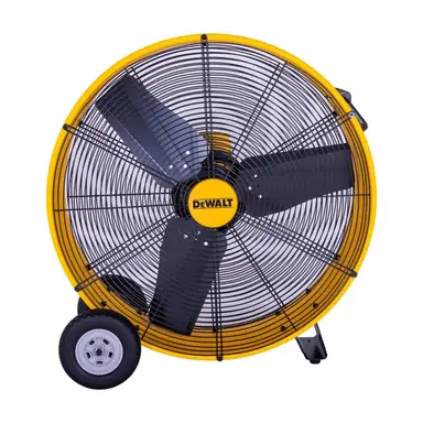 DeWalt DXF3080, standalone tool: 30 in. Yellow 3 Speed Drum Fan