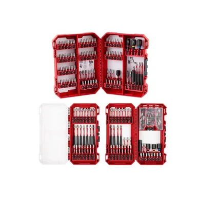 Milwaukee 48-32-4094-48-32-5150, bundle: SHOCKWAVE Impact Duty Alloy Steel Screw Driver Bit Set (180-Piece)