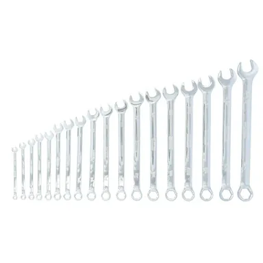 DeWalt DWMT45429, accessory: TOUGHSERIES Metric Combination Wrench Set (18-Piece) (photograph from the Home Depot listing)