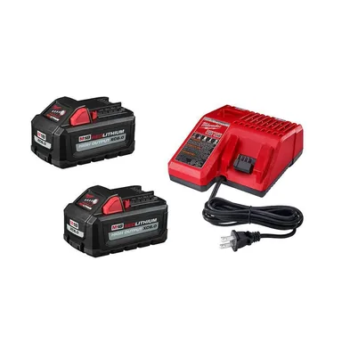 Milwaukee 48-59-1862S, accessory: M18 18-Volt Lithium-Ion High Output Starter Kit with Two 6.0 Ah Battery and Charger