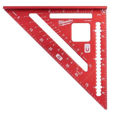 Milwaukee MLSQM070, unpowered: 7 in. Magnetic Rafter Square