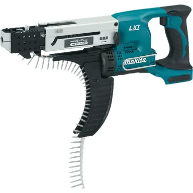 Makita XRF02Z, bare tool: Makita XRF02Z 18V LXT Lithium-Ion Cordless Autofeed Screwdriver, Bare Tool