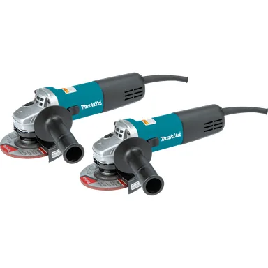Makita 9557NB2, standalone tool: Makita 9557NB2 Corded 4-1/2" Angle Grinder, with AC/DC Switch