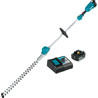 Makita XNU02T, kit: Makita XNU02T 18V LXT Lithium-Ion Brushless Cordless 24" Pole Hedge Trimmer Kit (5.0Ah)