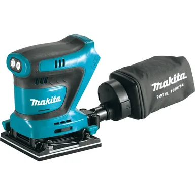 Makita XOB02Z, bare tool: Makita XOB02Z 18V LXT Lithium-Ion Cordless 1/4 Sheet Finishing Sander, Tool Only