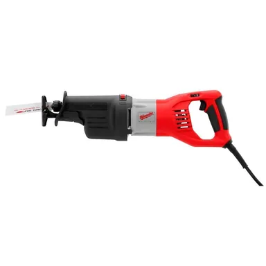 Milwaukee 6538-21, kit: 15 Amp 1-1/4 in. Stroke Orbital SUPER SAWZALL Reciprocating Saw with Hard Case