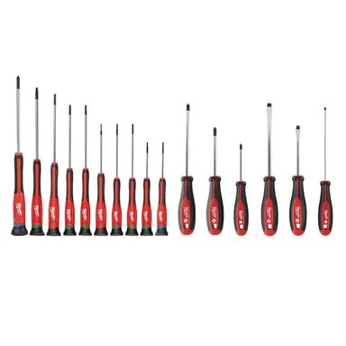 Milwaukee 48-22-2612-48-22-2706, bundle: 16-Piece Screwdriver Set with Precision Screwdrivers