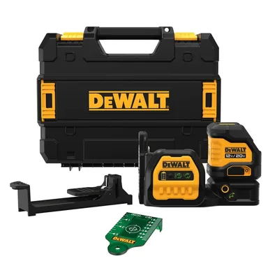 DeWalt DCLE34020GB, bare tool: 20V Max Cordless Green Cross-Line Laser Level (Tool Only)