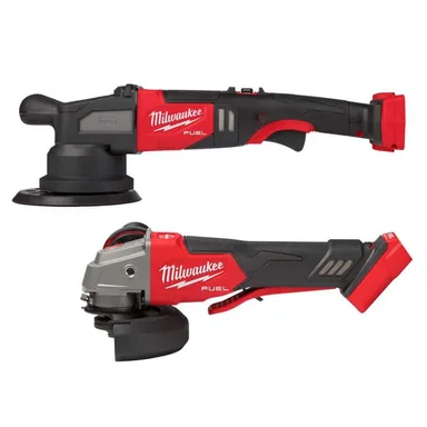 Milwaukee 2685-20-2888-20, bundle: M18 FUEL18V Lith-Ion Brushless Cordless 21MM DA Polisher w/ Variable Speed & Paddle Switch