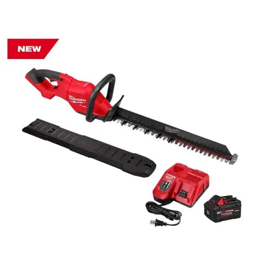Milwaukee 3033-21, kit: M18 FUEL 18V 24 in. Brushless Cordless Battery Powered Hedge Trimmer Kit with 8.0 Ah FORGE Battery & Rapid Charger