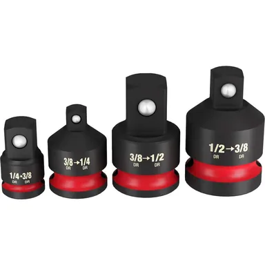 Milwaukee 49-66-6742, accessory: SHOCKWAVE impact Duty 1/4 in.-1/2 in. Drive Adapter Set