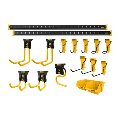 DeWalt DWST82801, accessory: Garage Storage Starter Kit (21-Pack)
