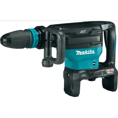 Makita GMH02Z, bare tool: Makita GMH02Z 80V max (40V max X2) XGT Brushless 28 lb. SDS- MAX AVT Demolition Hammer, AWS Capable, Tool Only